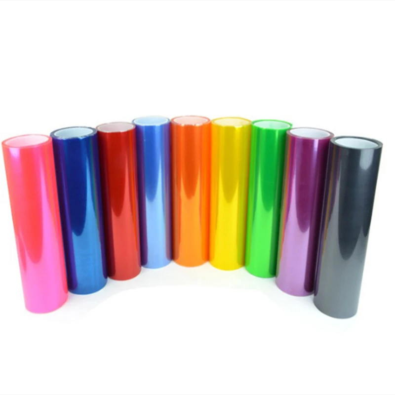 Wholesale Price Car Light Decoration Sticker PVC Glossy Film Vinyl for Auto Headlight Cover