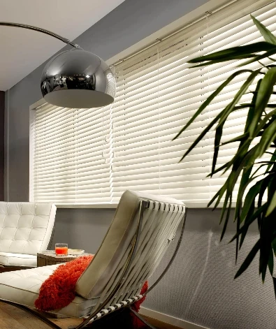Customized PS Slat Interior Window Shades Venetian Blinds Ultra Light Long Service Life High Temp. Endurable Not Easily Deformed