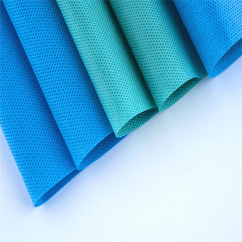Raw material non woven fabric material hospital bed sheet roll for bag tablecloth cover biodegradable nonwoven fabric