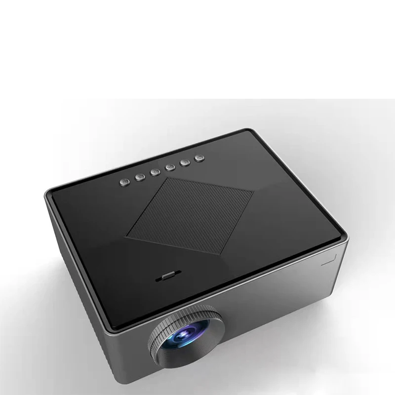 Mini Portable Projector Video Projector Screen Mirroring HD LED Video Projector Home Theater