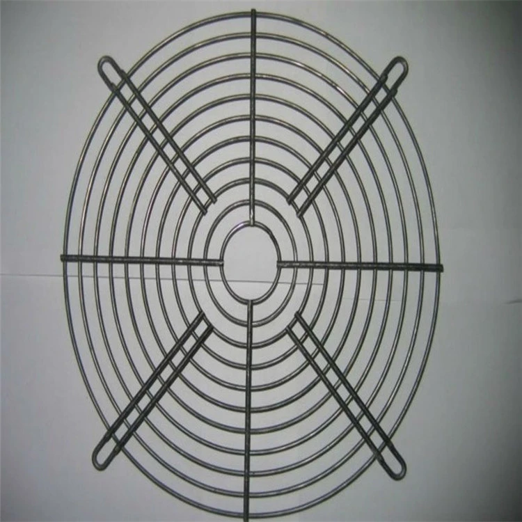Customized Industrial Metal mesh Fan Grill Guard Cover Grill Protect Metal  Wire Ehaust motor Fan Cover