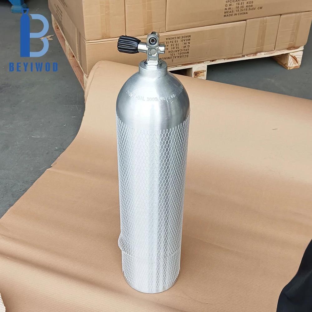 China cheap S80 11L 12L DOT3AL 3000psi Scuba Tank Diving Cylinder Scuba Air Tank For Scuba Diving/air Breathing