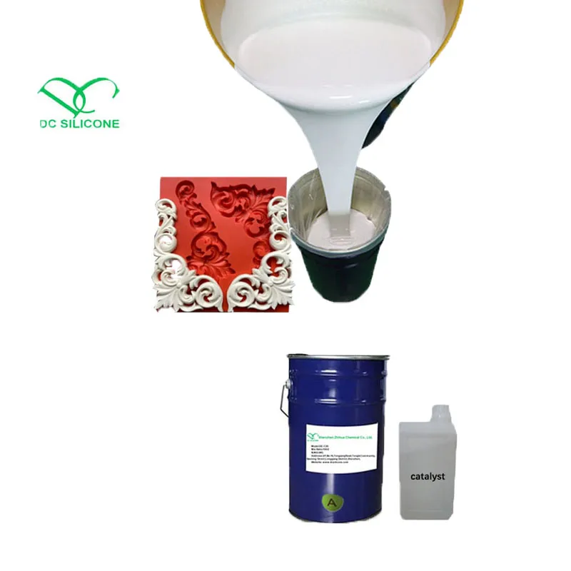 Жидкий rtv2 оловянный силиконовый каучук для изготовления гусиного камня, кирпича, форма для смолы