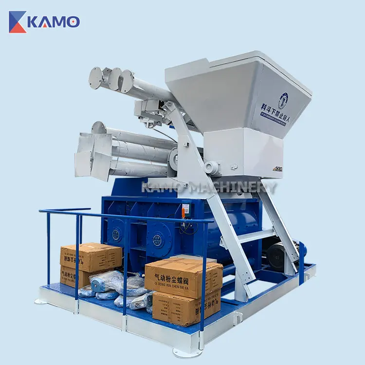 Concrete Mixing Equipment From China For The Small Business Twin Shaft Concrete Mixer