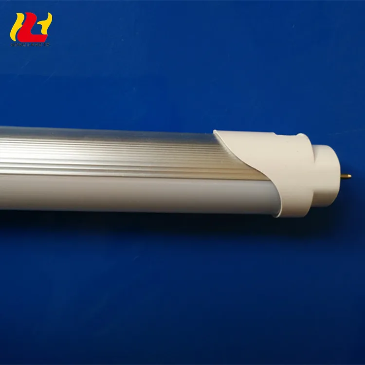 1200MM 4ft T8 LED Aluminum Base Plastics Cover 130lm/w daylight fluorescent single Tube 18W 6500k wall mounted For Fixture