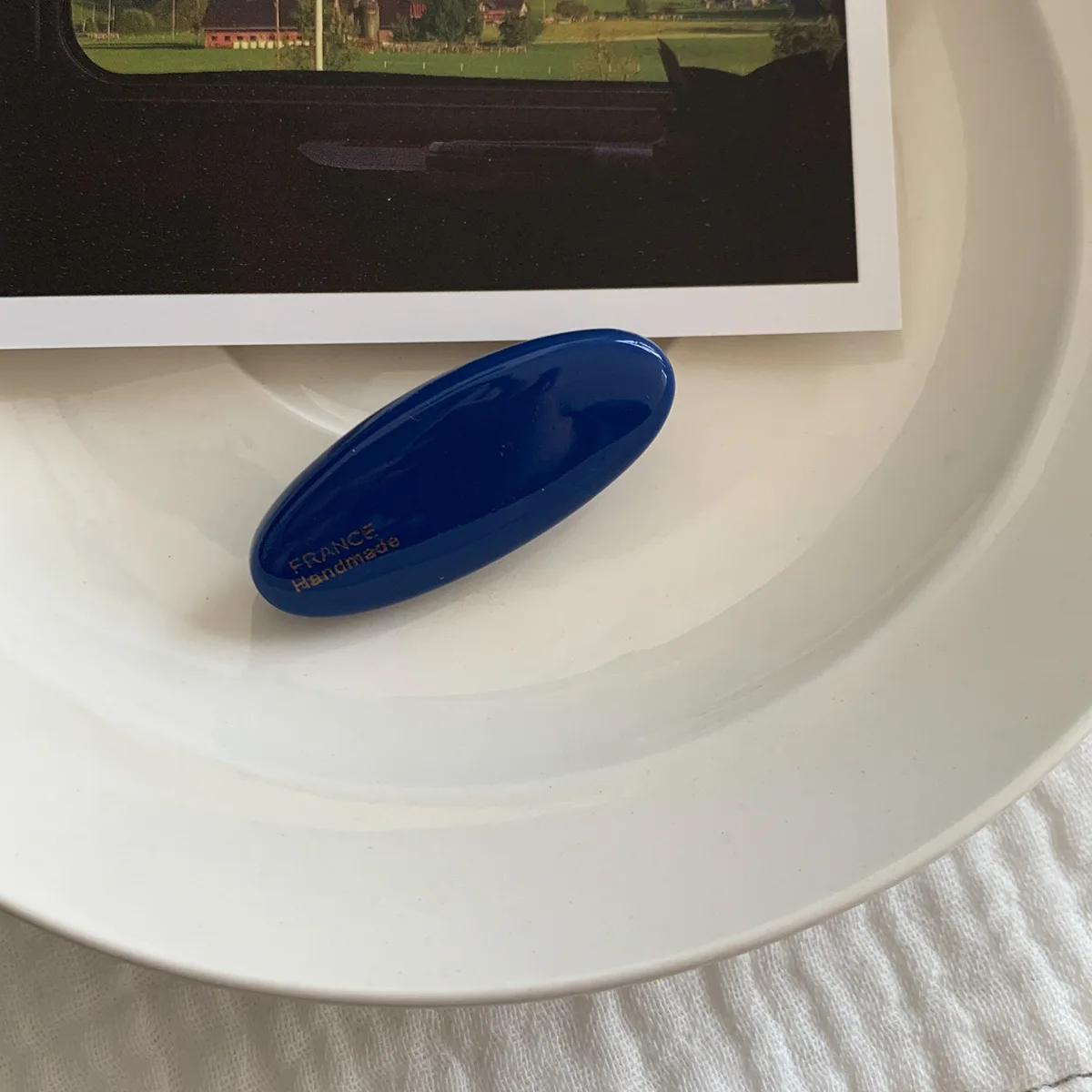 YANYE Ins Simple Spring And Summer Candy Color Oval Girl Baby Alligator Hair Accessories Hairpin Hair Clip