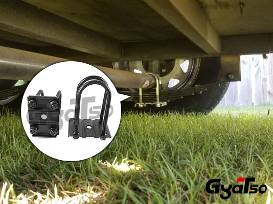 Trailer U Bolt Kit  for 5200 to 7000 lbs Trailer Axle suspension