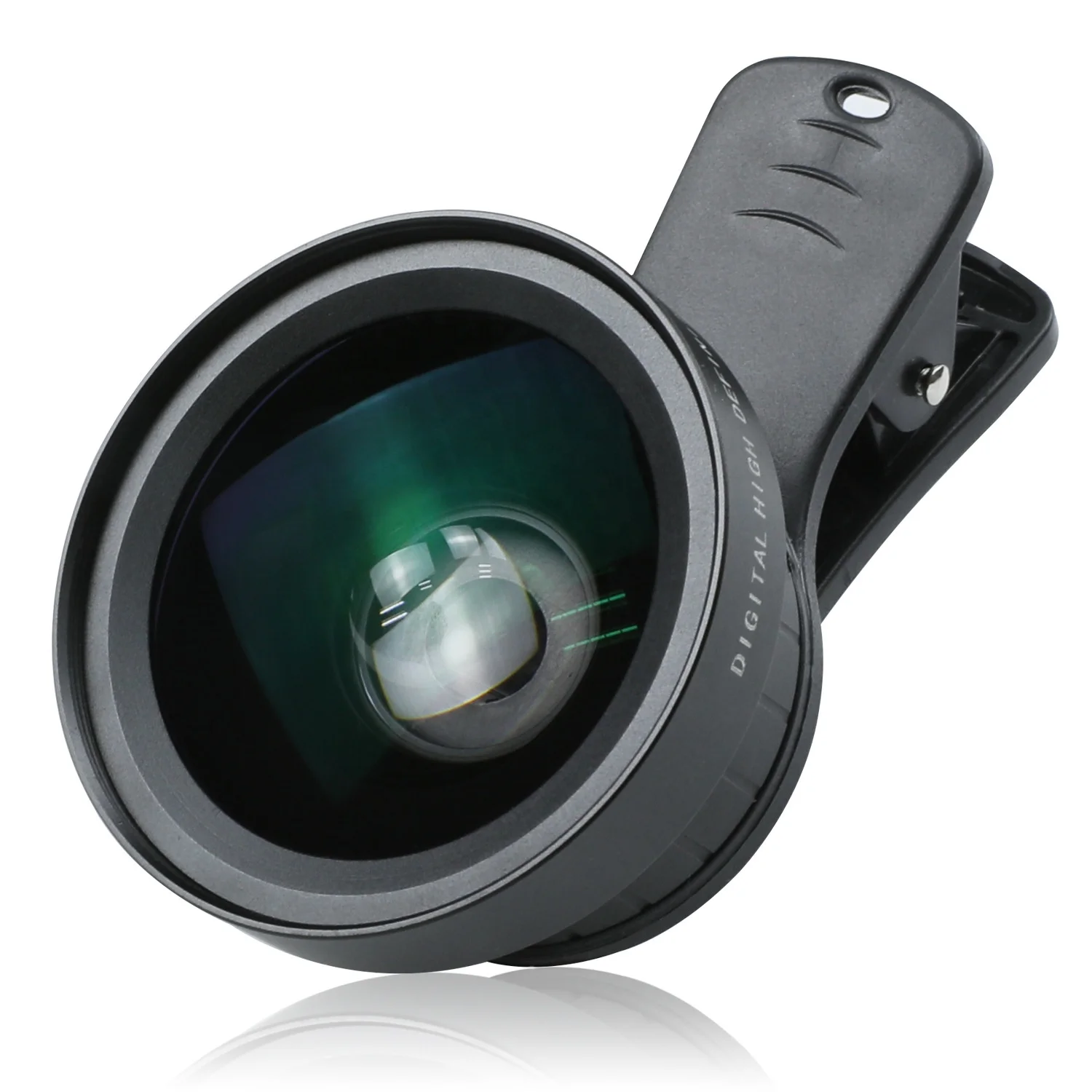  140 Degree 0.45X Super Wide Angle 15X Macro Closeup Shot 2 in 1 Lens Kit Mobile Phone Camera for