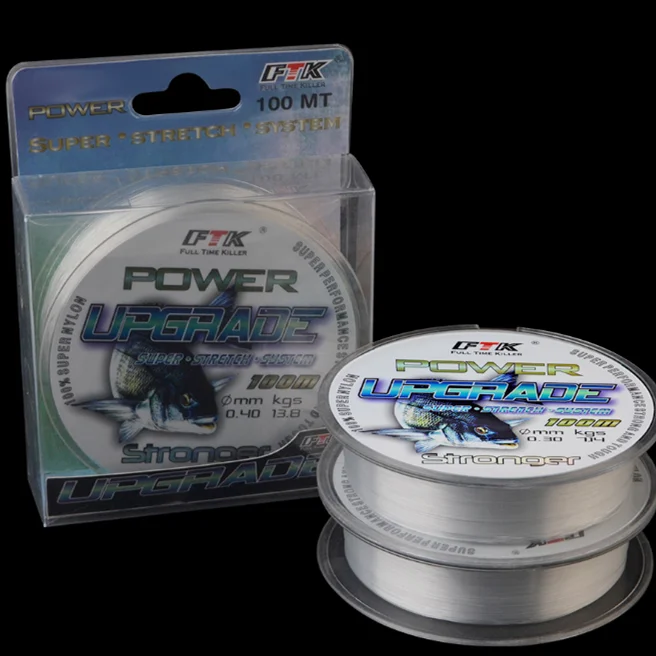 High quality Various Size Fluorocarbon Coating Nylon Monofilament Fishing Line