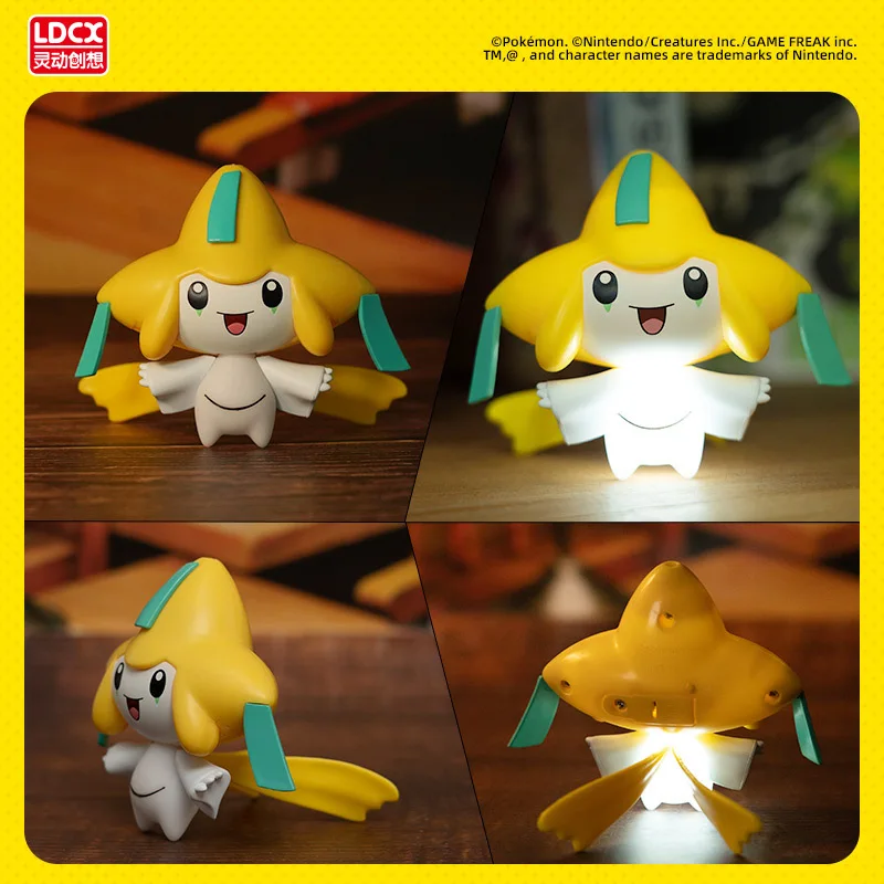 Blowing doll Pikachu up to Duck Frog Seed magic blowing glow creative doll night light Pokemons