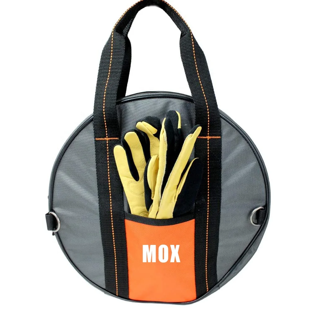 Durable Oxford Jumper Cable Bag  Waterproof Tools Cable Bag Cable Storage Organizer