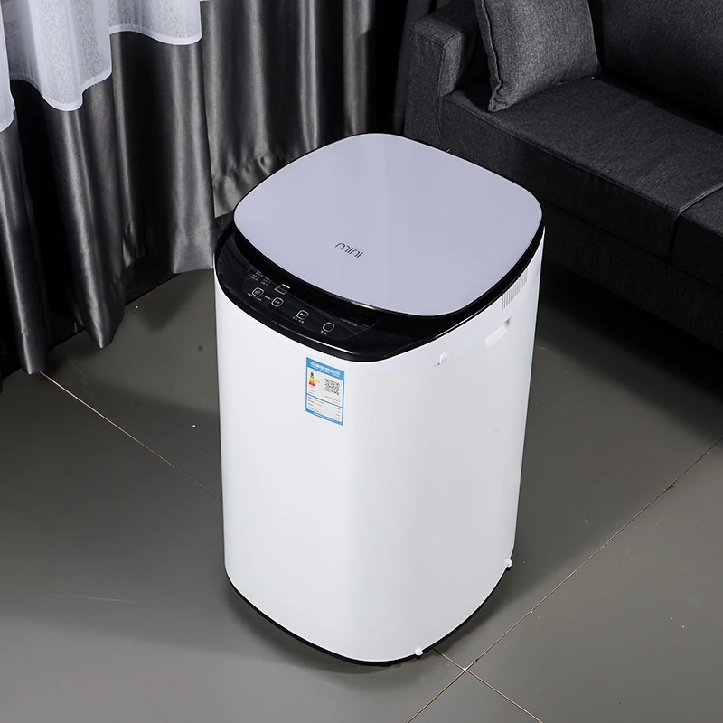 Mini Washing Machine With Dryer Full Automatic Wash Spin Heat Drying Type Machine