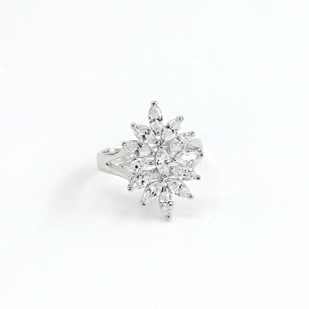 Bedazzled Fashion Horse Eye cubic zircon wedding necklace earrings bridal women  jewellery set for brides bridesmaid