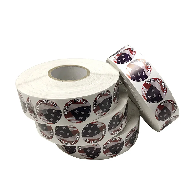 Китайский производитель, самоклеящаяся виниловая наклейка, рулон этикетки, виниловый рулон размера под заказ