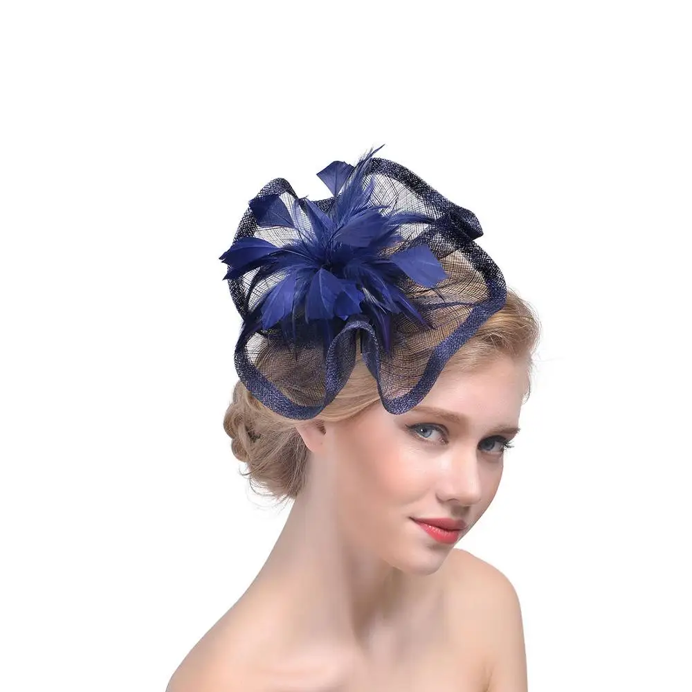 
2020 Ladies wedding church tea party hats hair fascinator 