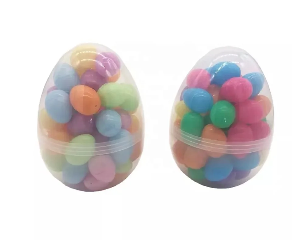 Manufacturers supply 10 inch Easter Eggs with Easter Plain Open eggs