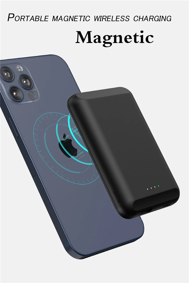  Для Iphone 11 умный чехол для аккумулятора 5000 мАч Зарядное устройство Power Bank Maganet bank 12