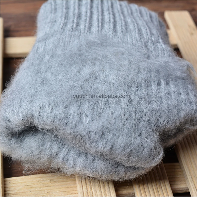 Touch screen gloves jacquard weave winter gloves for women