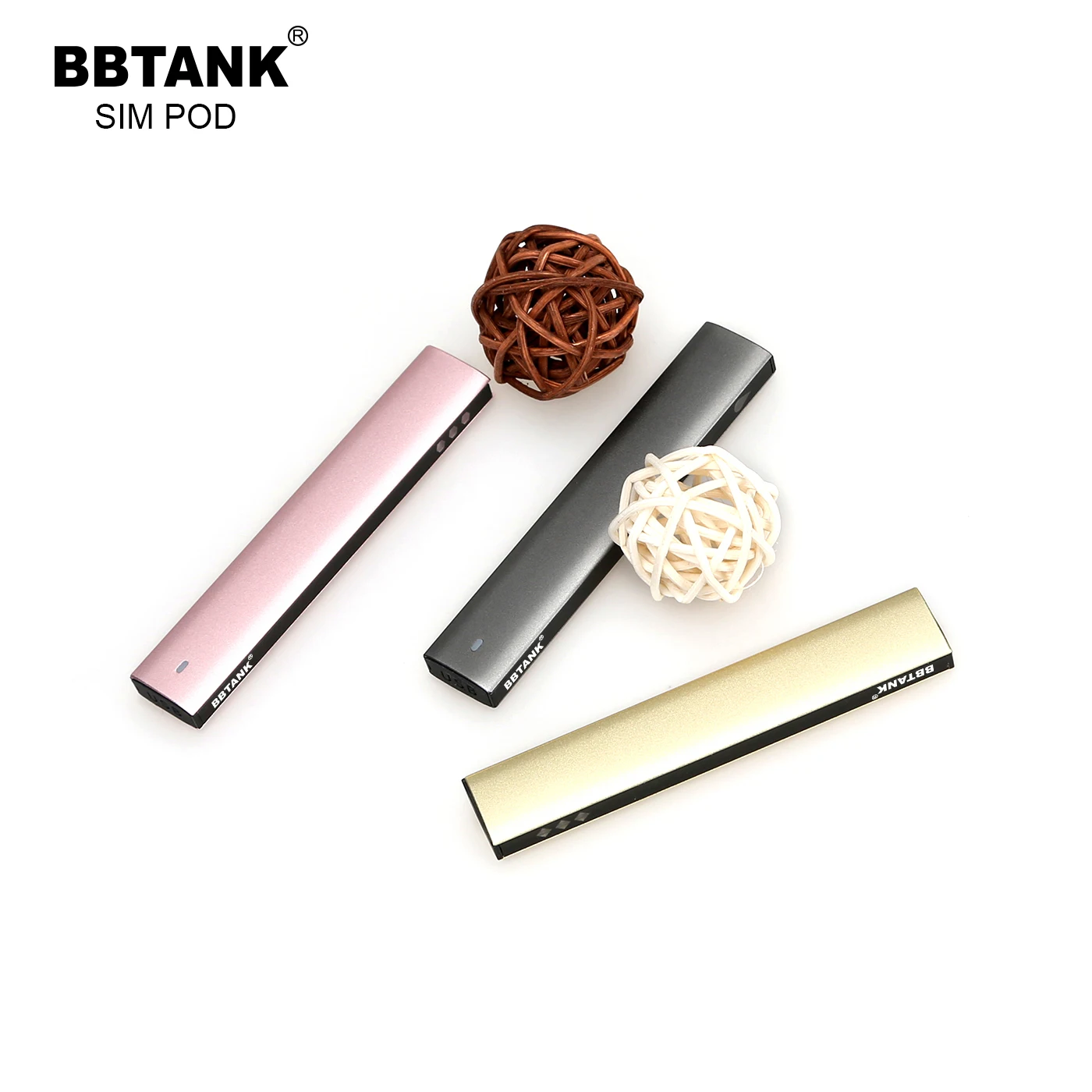 New technology magnetic connect 4 in 1 flat coil vape pen portable vaporizer