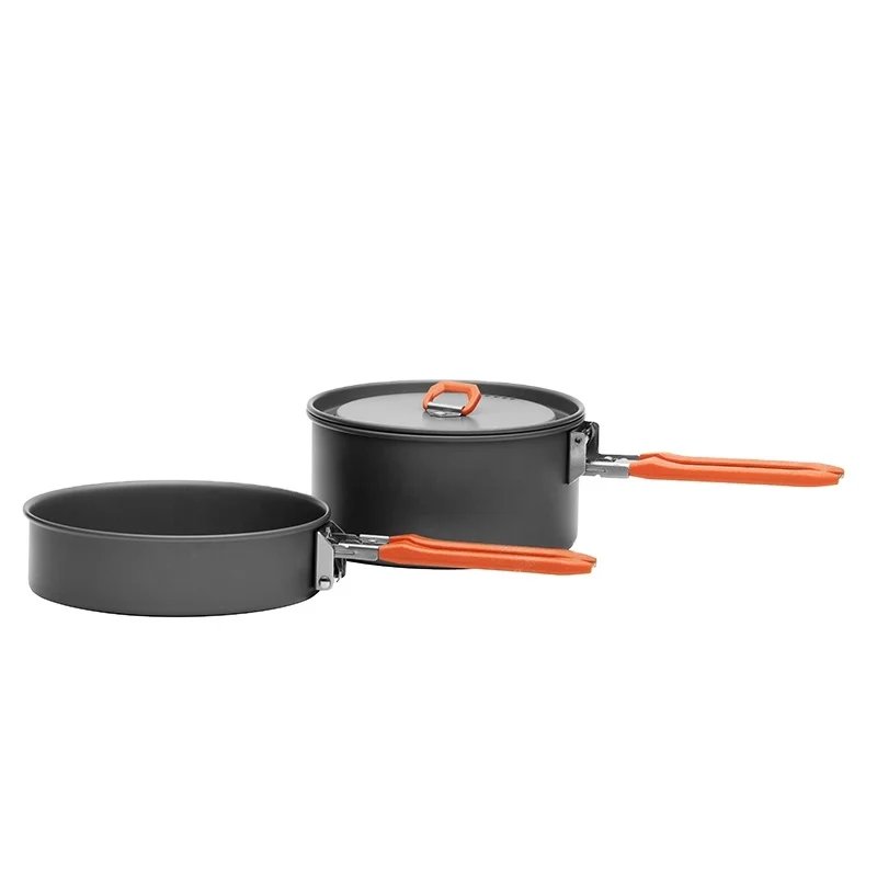 
Fire-Maple FEAST 1 kit black and orange camping cookware frying pan and pot 