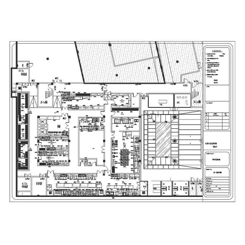 RTK Hotel Industrial  Kitchen Equipment Stainless Steel Restaurant Commercial Fast Food Kitchen Tools and Cooking Equipment