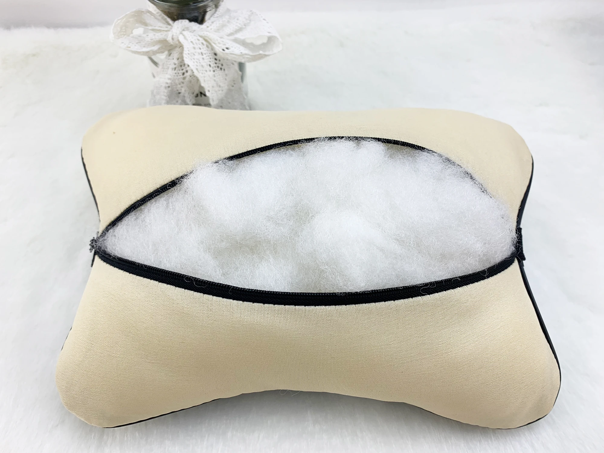 Oem Odm мягкая Высококачественная Подушка под шею из искусственной кожи для автомобильного сиденья
