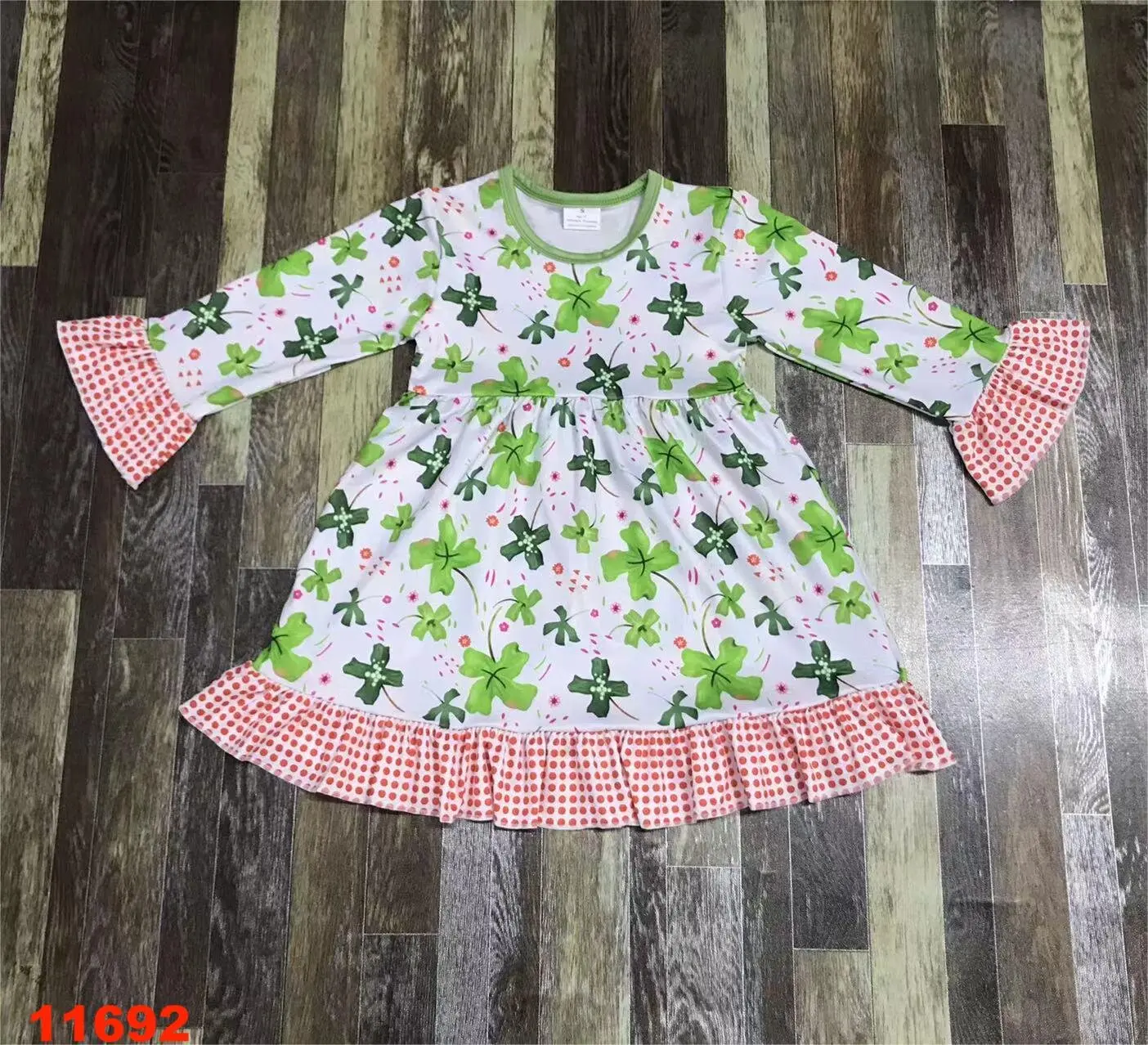 Wholesale boutique summer girls cute casual go to school short sleeved cool dresses