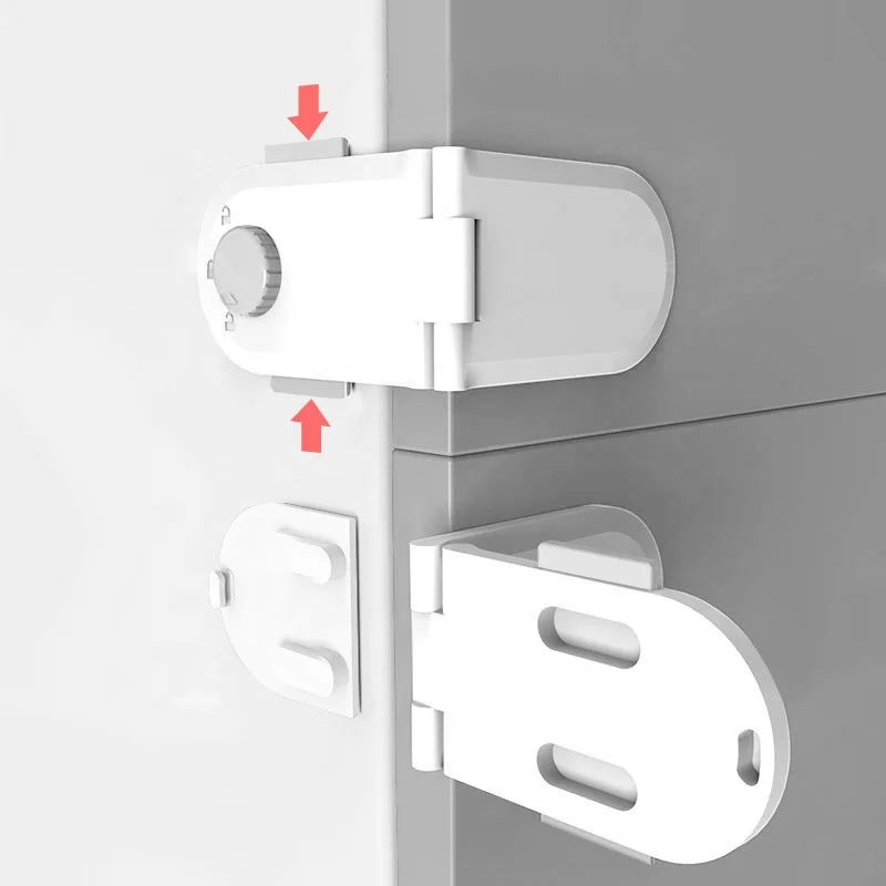 Artamber Abs Three Purpose Baby Security Protection Anti Door Drawer Lock Child Proof Safety Cabinet Lock