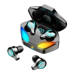 BT Earbuds X1 IPX7 Waterproof True Wireless Stereo Headphones Headset Cool Light Effect Music Game Modes Gaming Earphones