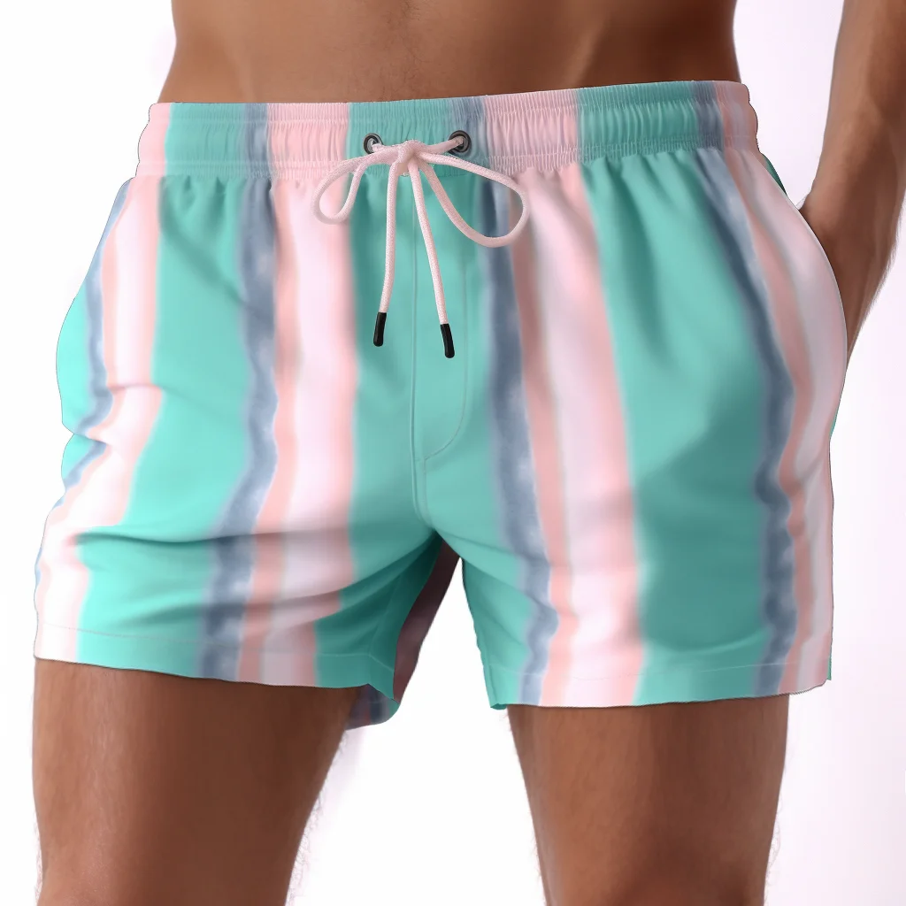 Beach surfing shorts New design Holiday shorts fashion Surfing stretch shorts 3 inch swimwear pants with pockets