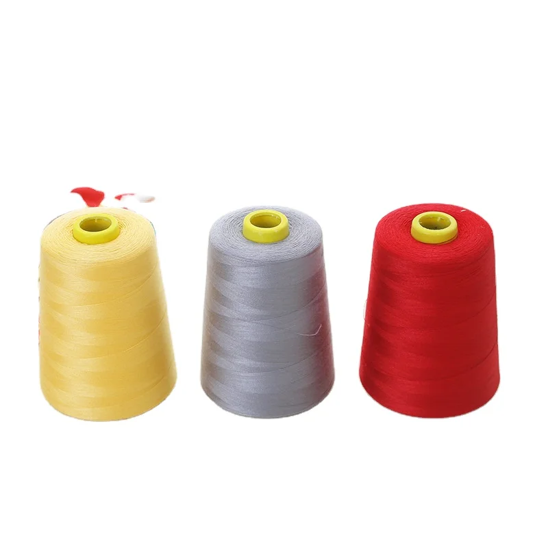 100% polyester sewing thread  manufacturer made in china  402  5000yard  high tenacity sewing thread