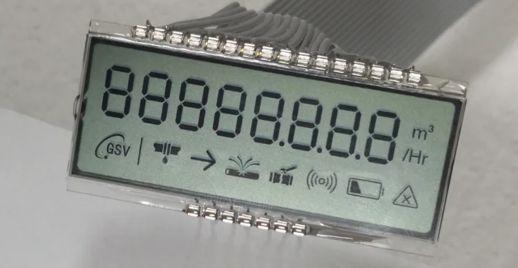 Цифровой ЖК-дисплей изготовление размеров под заказ ЖК-монитор 7 в корпусе с двурядным расположением выходов и панели для счетчика воды