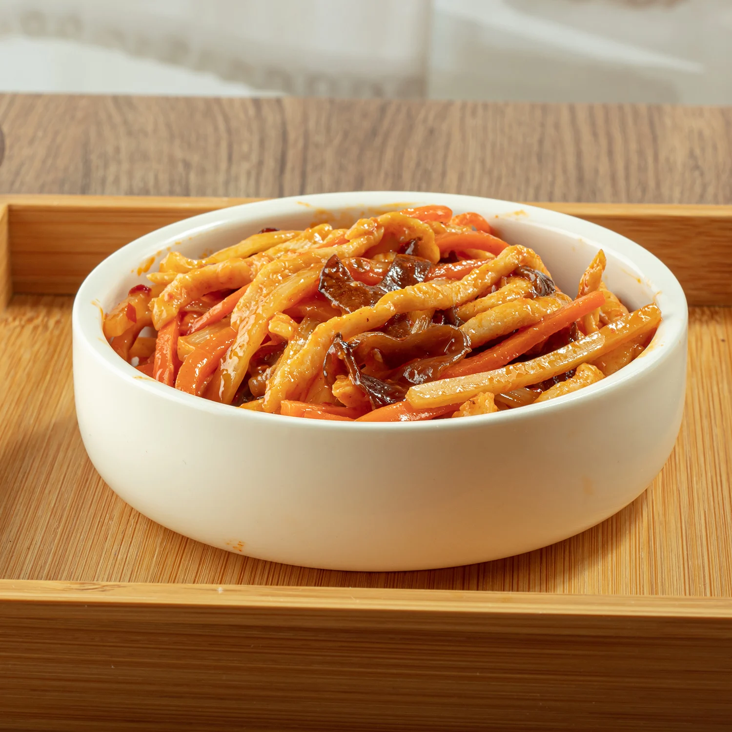 Wholesale Suitable Chinese Restaurant Delicious Heat-And-Eat  Food Shredded Pork With Fish Flavor