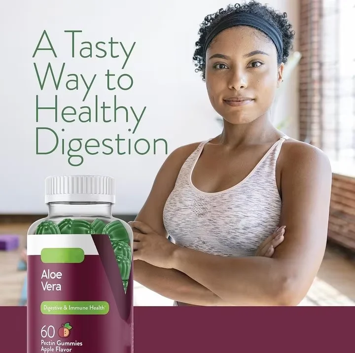 OEM Dietary Herbal aloe-emodin softgel Health supplement aloe emodin gummies for Adults Digestion & Immune Health