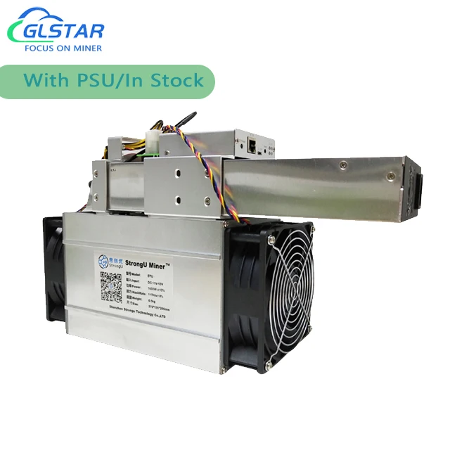 Used or New DCR Strong U 52Th S Stu U1 Blake256R14 52Th/S 1600W Mainer Blockchain Miner Strongu Stu-U1 From Strongu