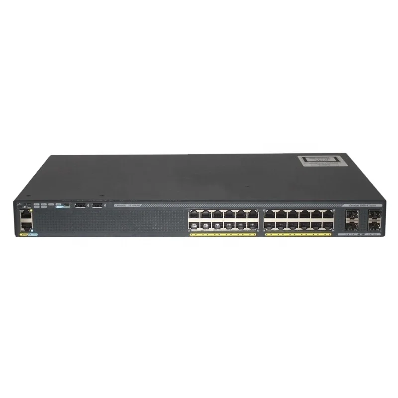 WS-C2960XR-24PD-I Original Cat alyst 2960XR 24port PoE Gigabit Ethernet SFP IP Lite switch
