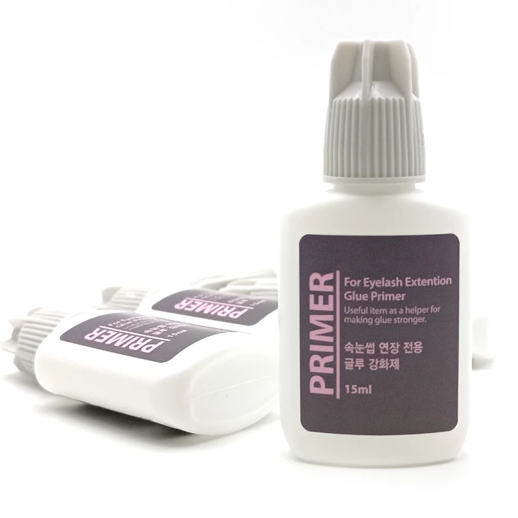 clear eyelash extension glue primer Sky Primer for lash extension adhesive more powerful
