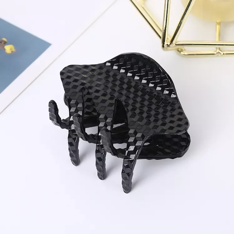 Factory direct small hair claws clip wholesale customizable elegant hair catch claw ins minimalist fashion hair claw clamp