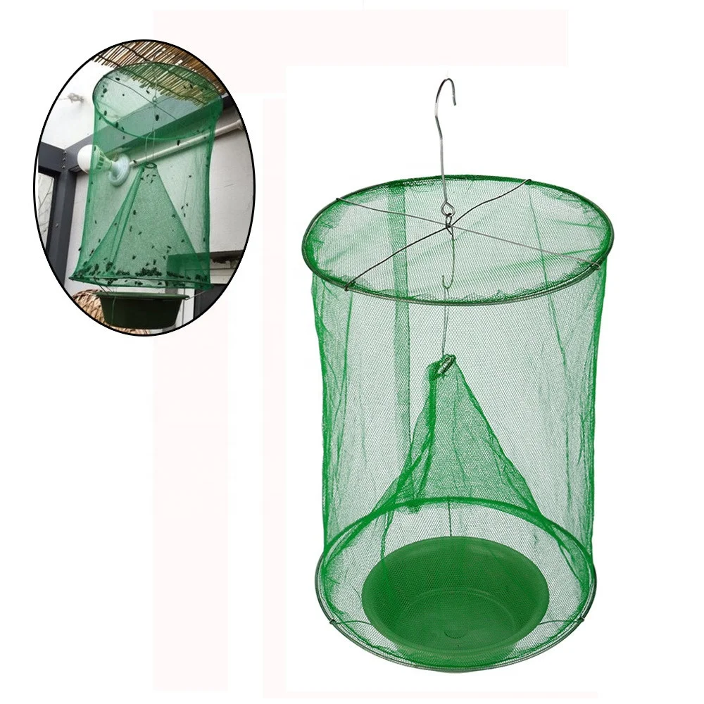 Convenient Hanging Fly Trap Odoor Catcher Bag Outdoor Fly Trap