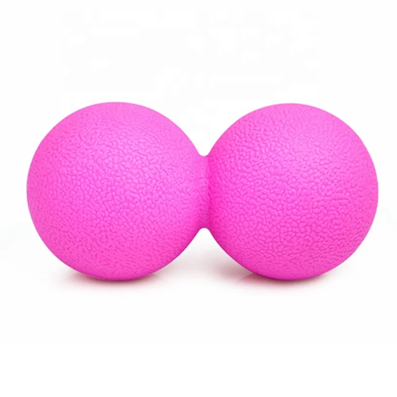 Muscles recovery and relax peanut durable lacrosse ball for neck shoulder massage