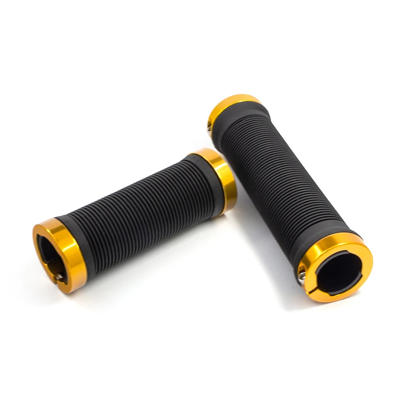 XH-G134BL wholesale kids bicycle accessories good price lock-on comfortable rubber  bmx bike grips