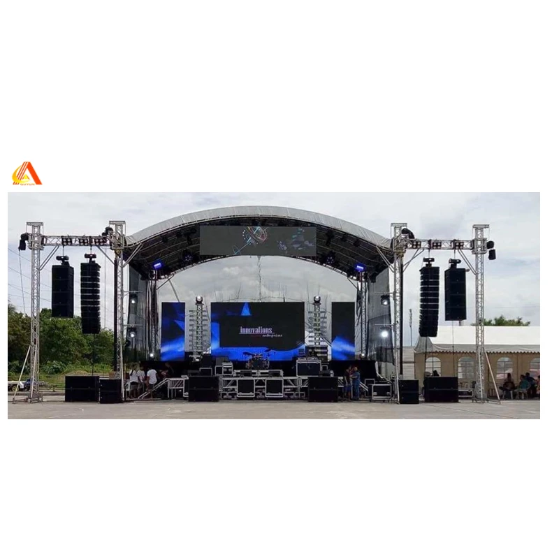 Factory Price Aluminum Outdoor Event Stage Truss System Concert Roof Truss For Hanging Speakers LED Displays
