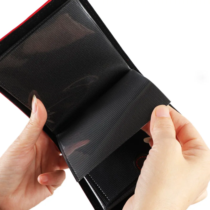Trading PU Leather Photo Binder Collectable Card Album Personalized Plain Cover for Album