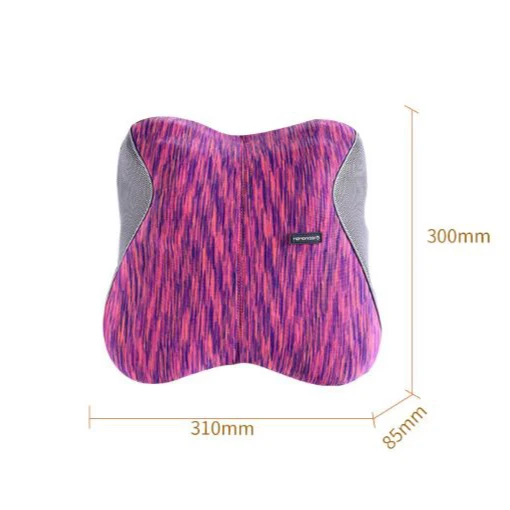 New Design Custom Logo and Package Protect Pillow Twist Memory Foam Car Seat Headrest Pillow Travel Rest Sleeping Cushion