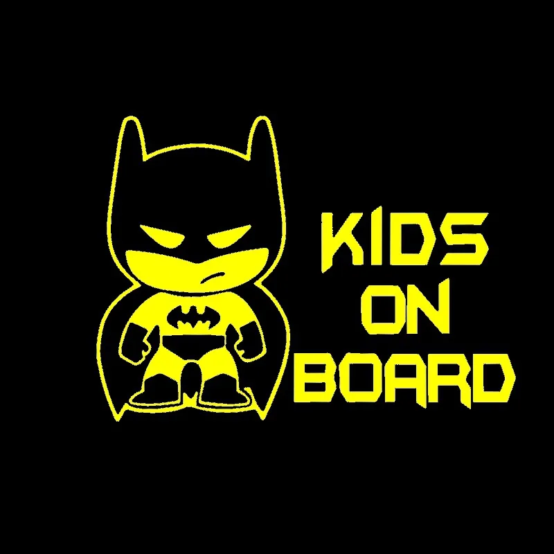 Car Stickers Kids Baby On Board Decals 3D Vinyl Sticker on Car Reflective Motorcycle Decal Car Styling