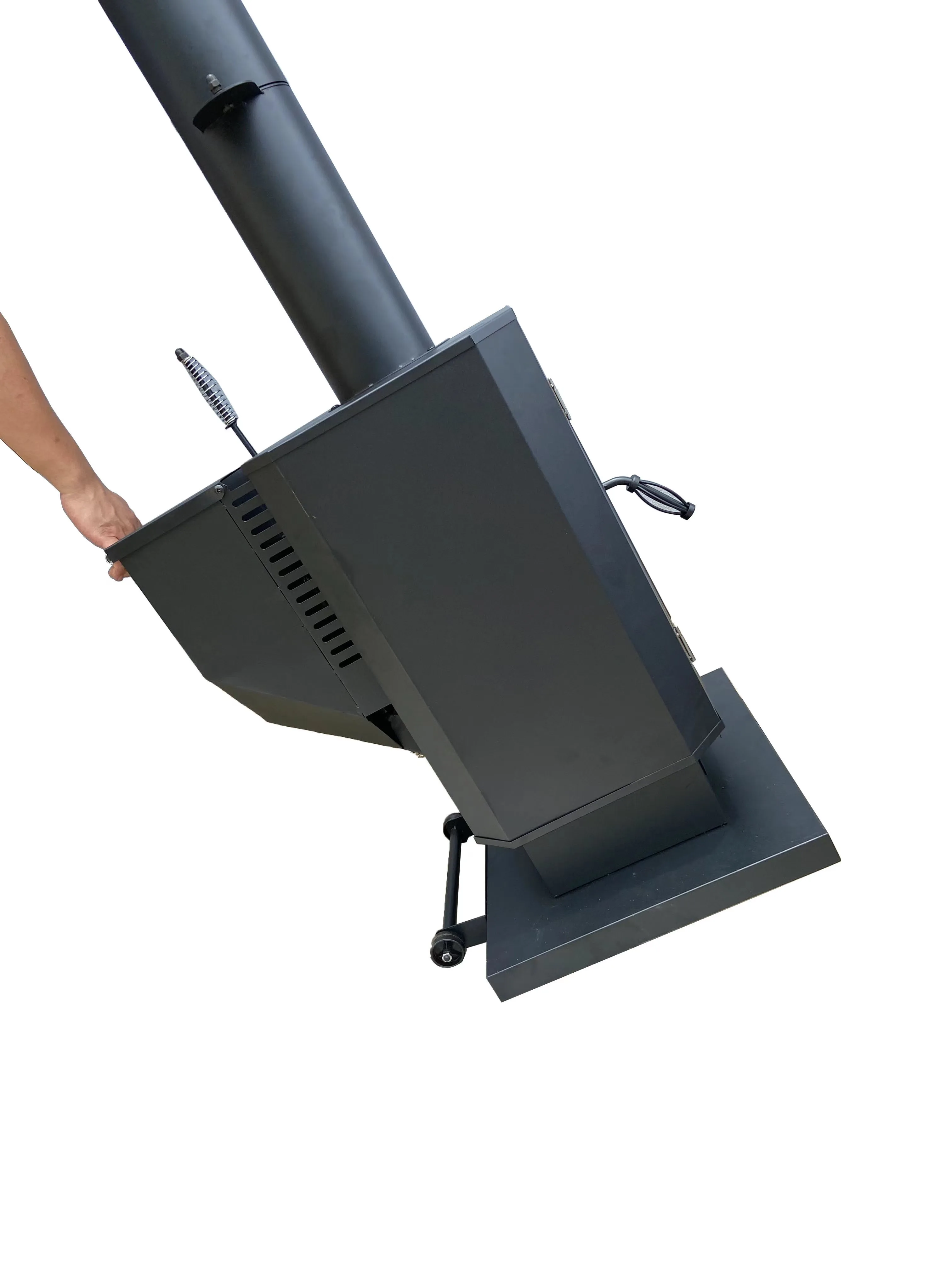 Factory Direct Sale Outdoor Wooden Pellet Heaters Stainless Steel Pyramid Patio Heaters