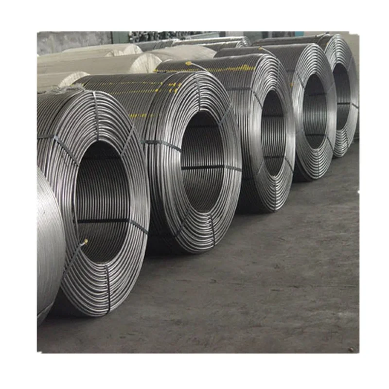 Export of high quality silicon  calcium cored wire / Si Ca core wire