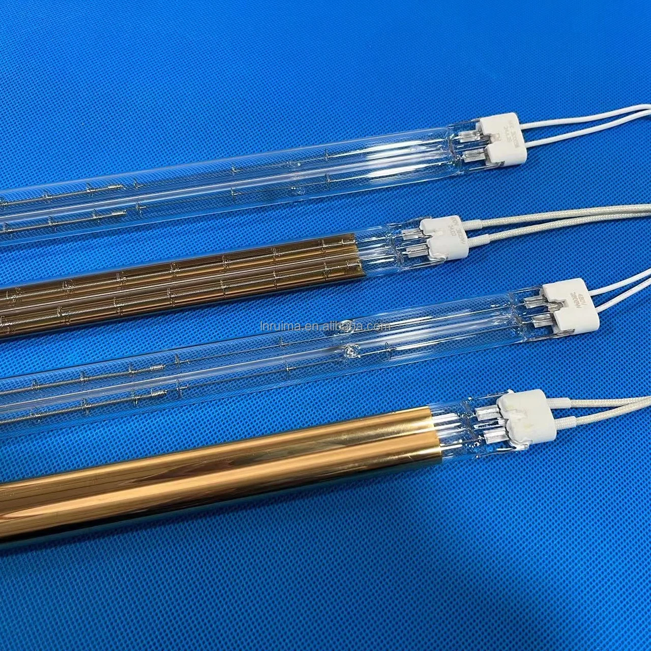 Quartz Halogen Infrared Heat Lamp Halogen Bulb For Screen Painting