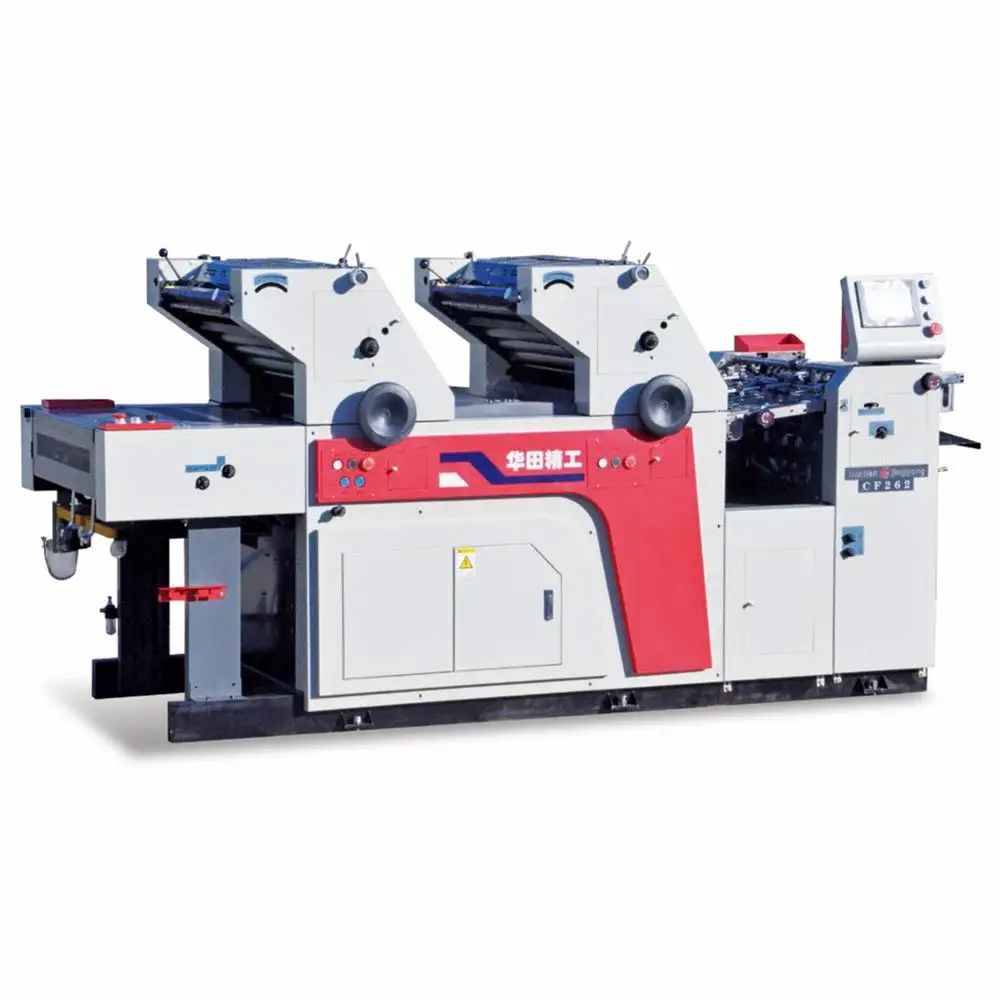 Two color offset printing machine CF47II-2