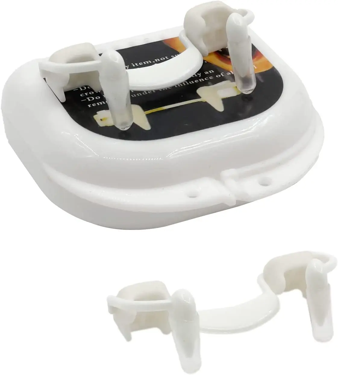 Retractable Vampire Teeth Realistic Horrifying Halloween Vampire Fangs Reusable Retractable Vampire Fangs